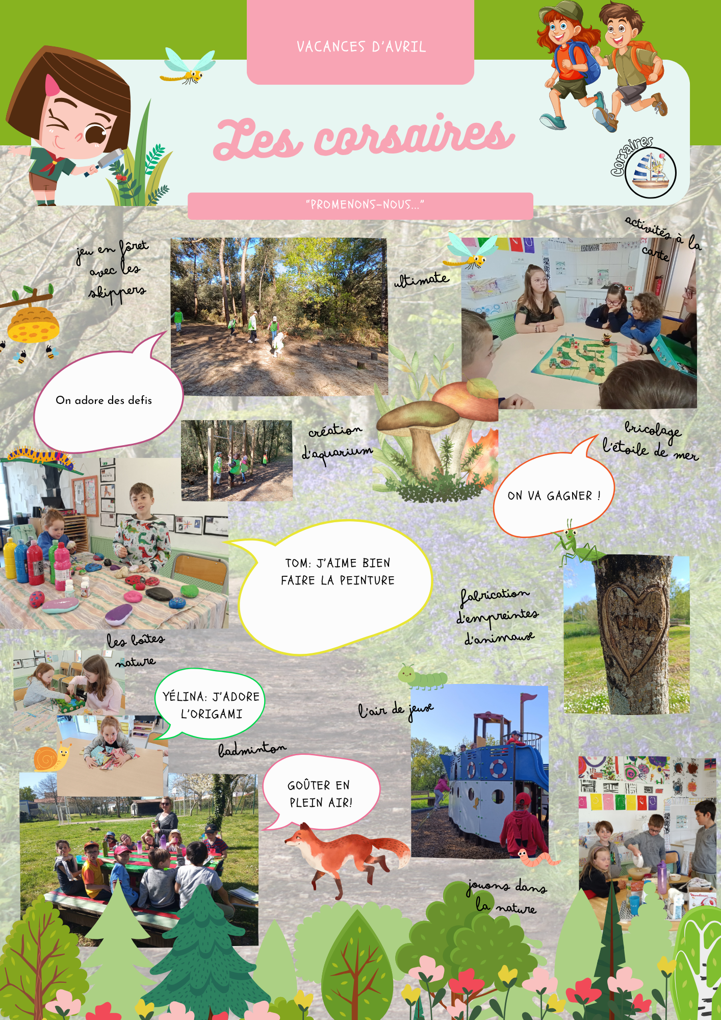 215 Vacances davril corsaires