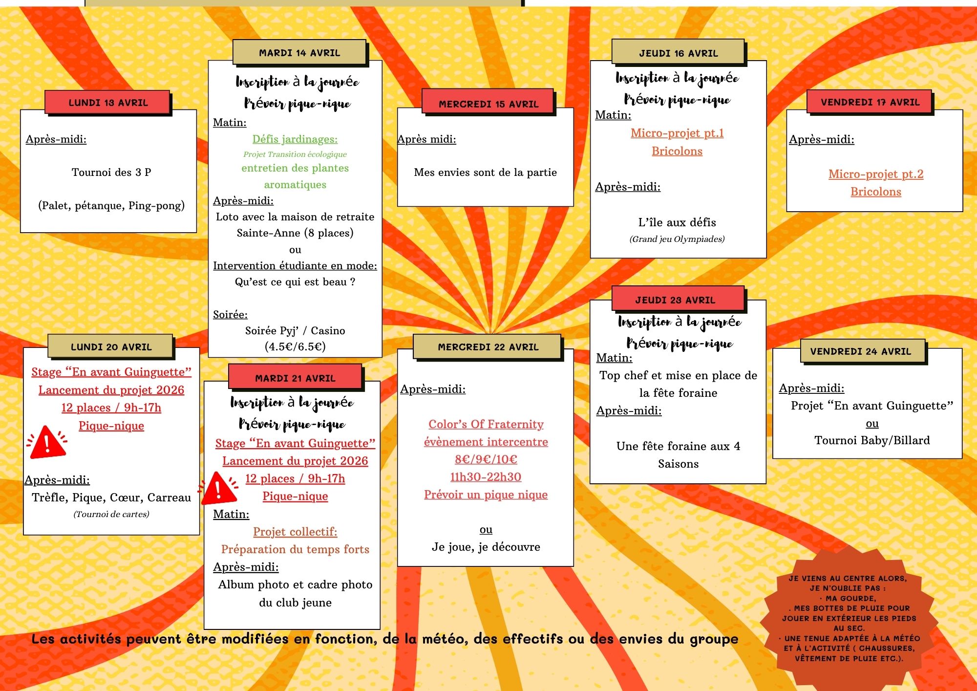 PA SkipPLUS Vacances davril 2026