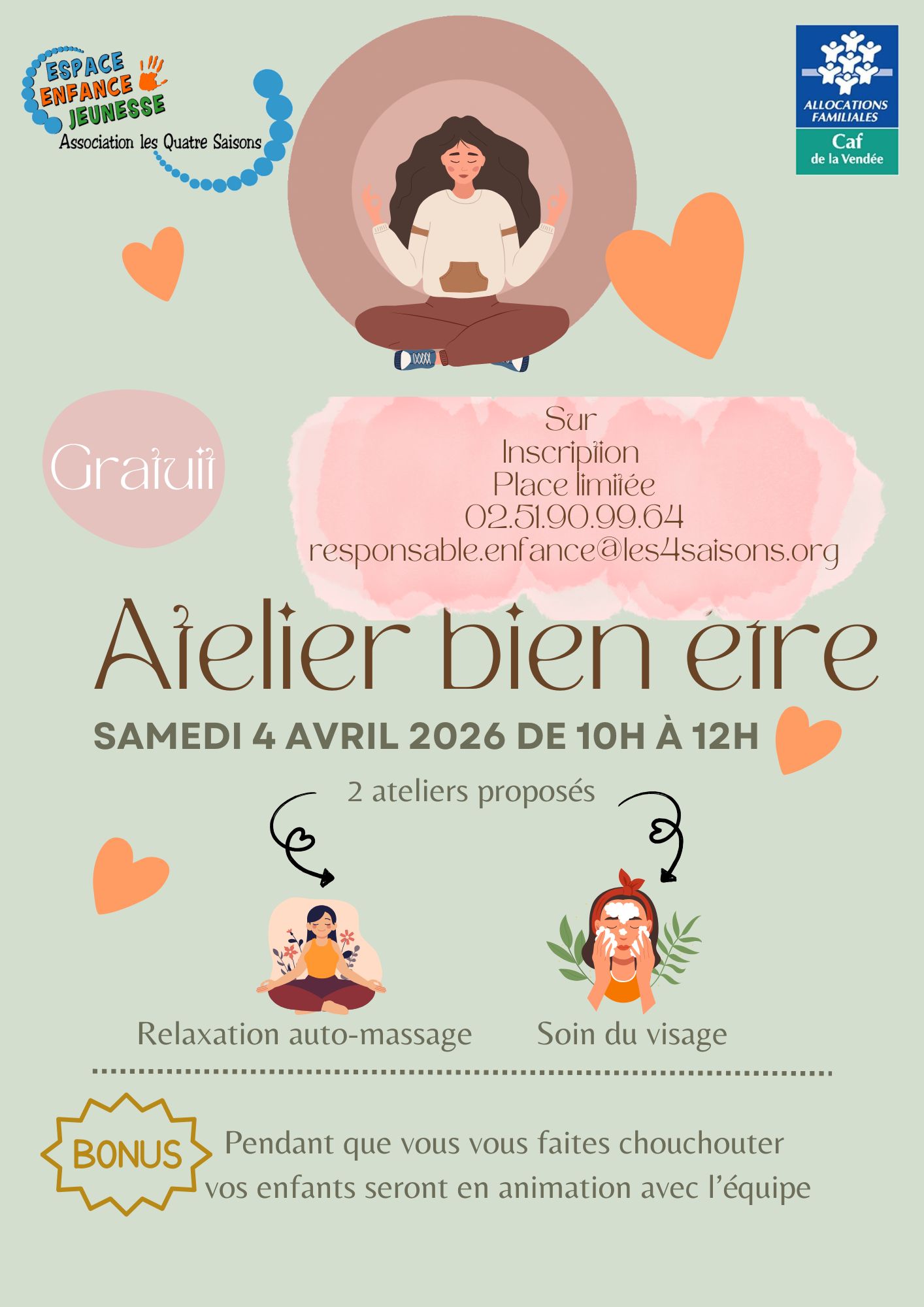 Flyer Atelier Bien tre 