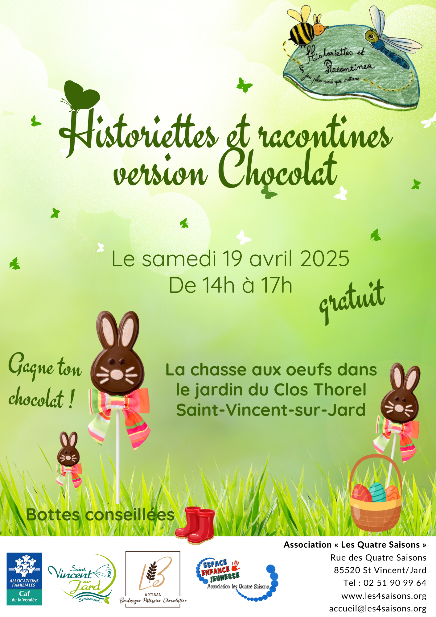 Historiettes et Racontine version Chocolat