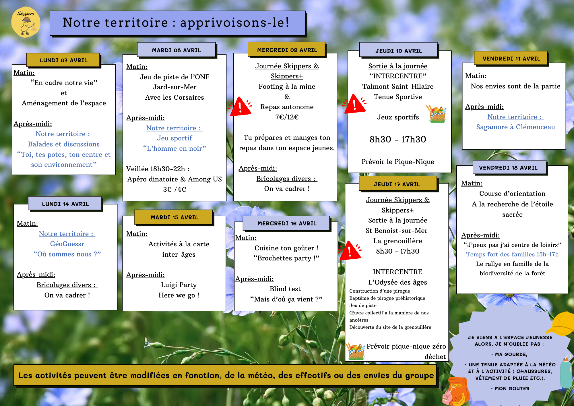 Skyp Vac Avril 25 2